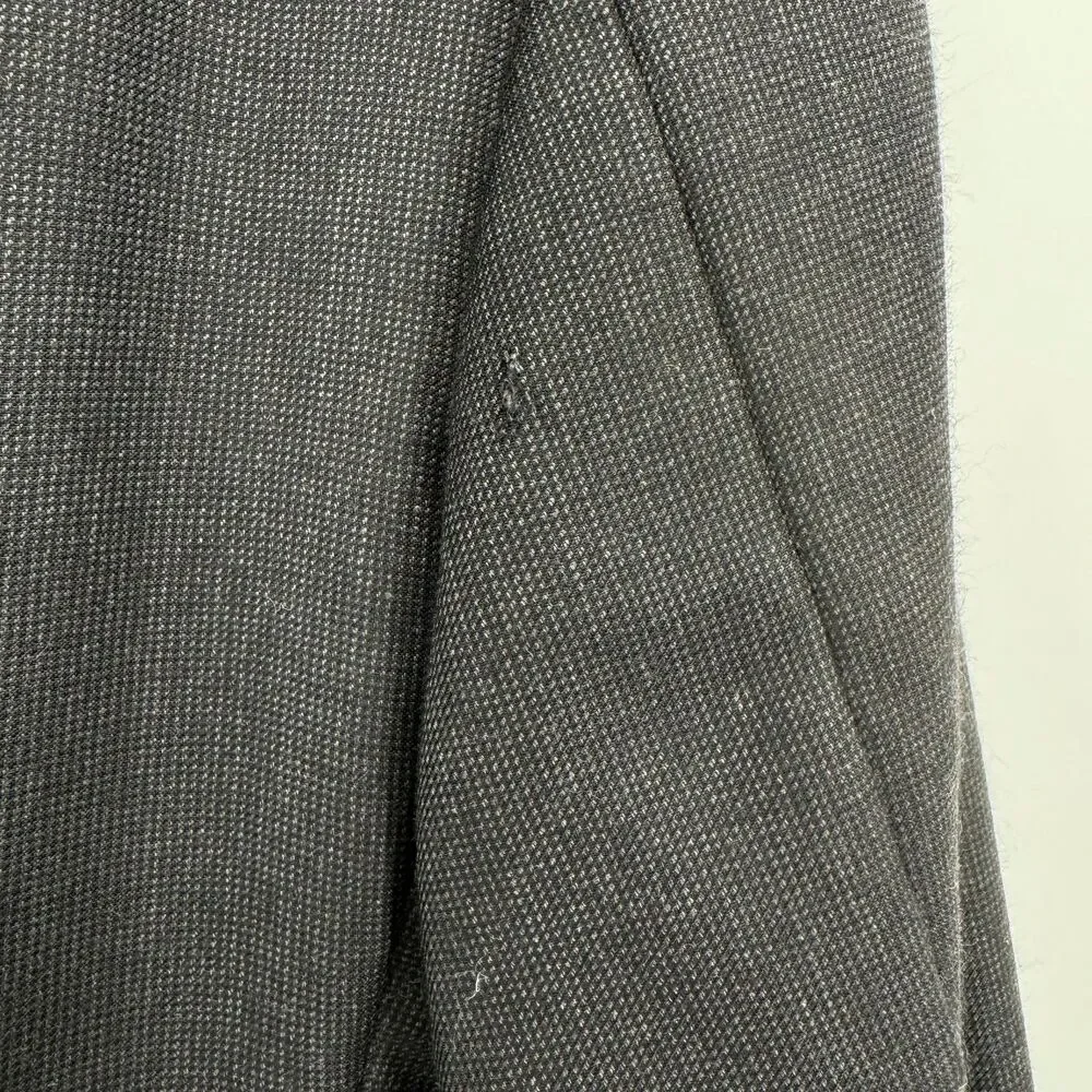 BEN SHERMAN Dark Gray 3 Pocket 2 Button Blazer Jacket Size 38R